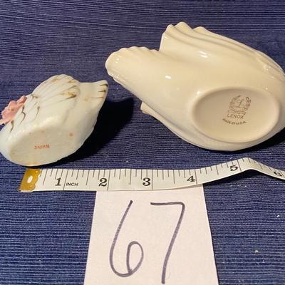 Vintage Lenox Swan Candy Dish