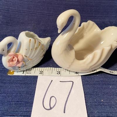 Vintage Lenox Swan Candy Dish