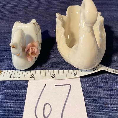 Vintage Lenox Swan Candy Dish