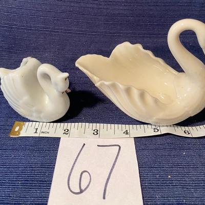 Vintage Lenox Swan Candy Dish