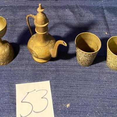 Vintage Teapot & Cups