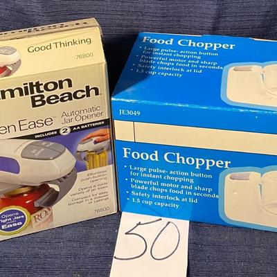 Open Easy and Food Chopper