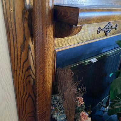Oak Mantle