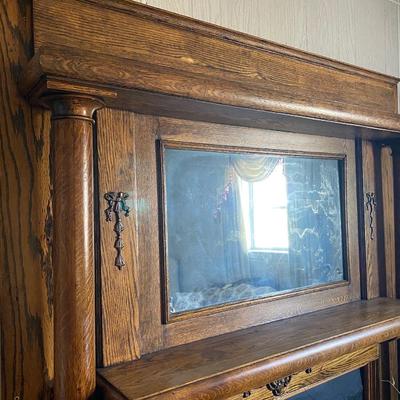Oak Mantle