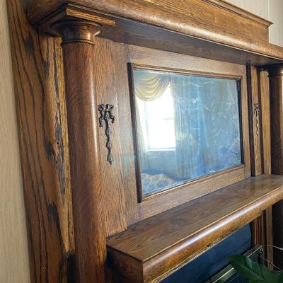 Oak Mantle