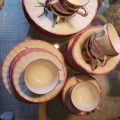 Blue Ridge Cherry dishes