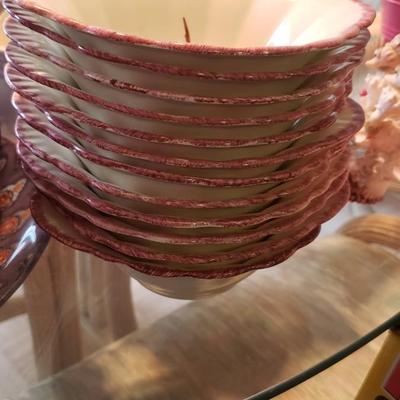 Blue Ridge Cherry dishes