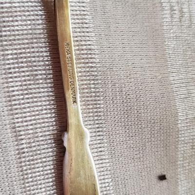 Meka Danish Sterling Silver Demitasse spoons