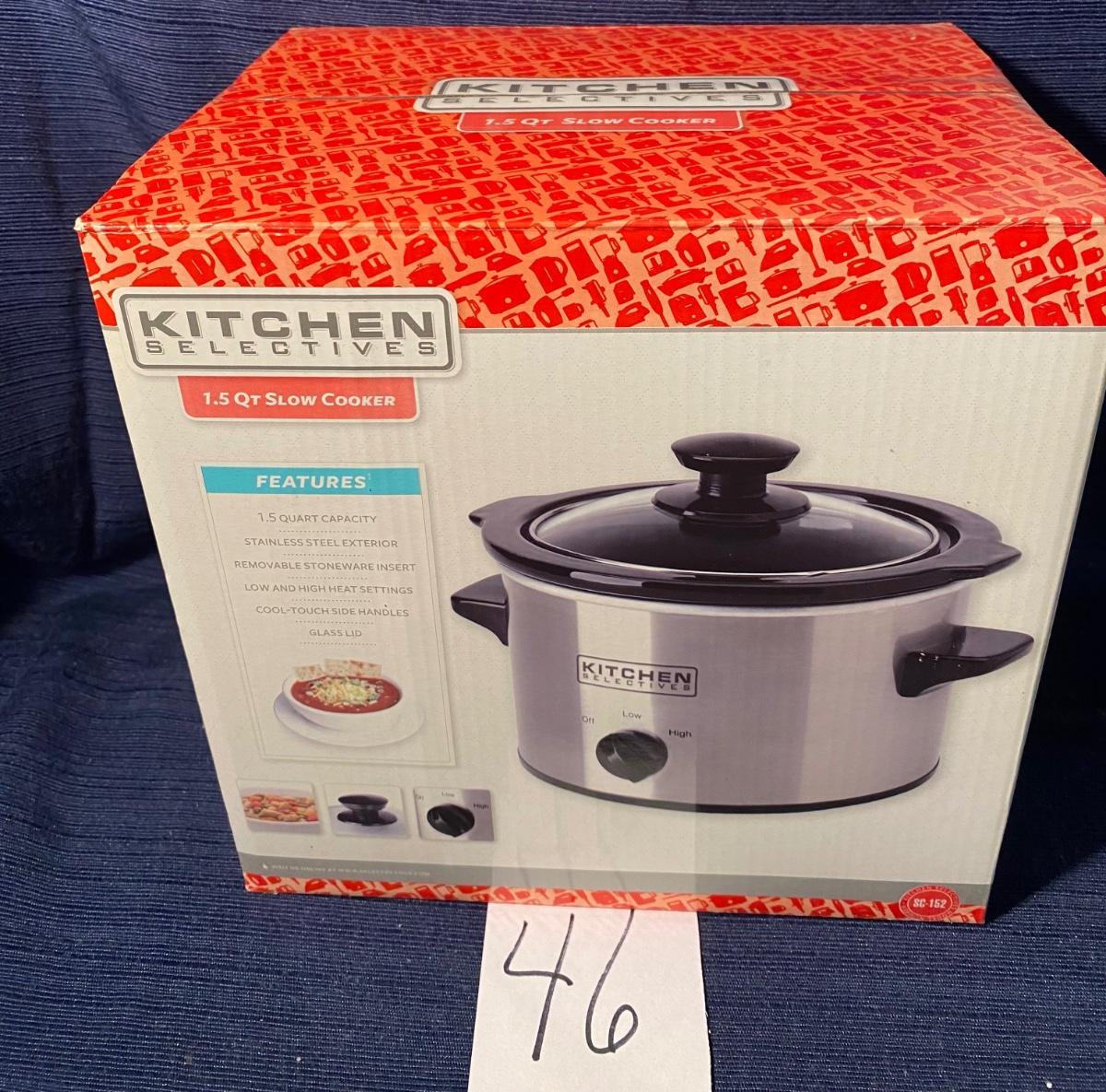 1.5 Qt Slow Cooker