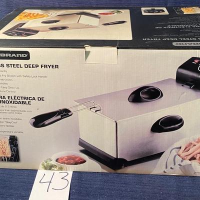 Durabrand Stainless Steel Deep Fryer