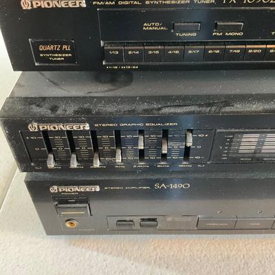 Pioneer Amplifier, Pioneer Equalizer and Pioneer Synthesizer