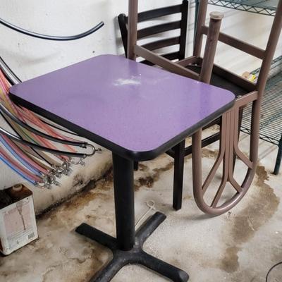 Table with 2 Chairs