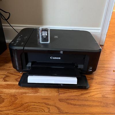 Canon Pixma Printer, Paper Shredder, & Logitech Cooling Pad (O-MG)