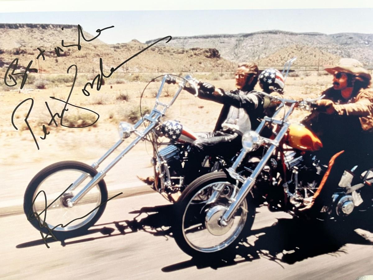 Easy Rider signed movie photo | EstateSales.org