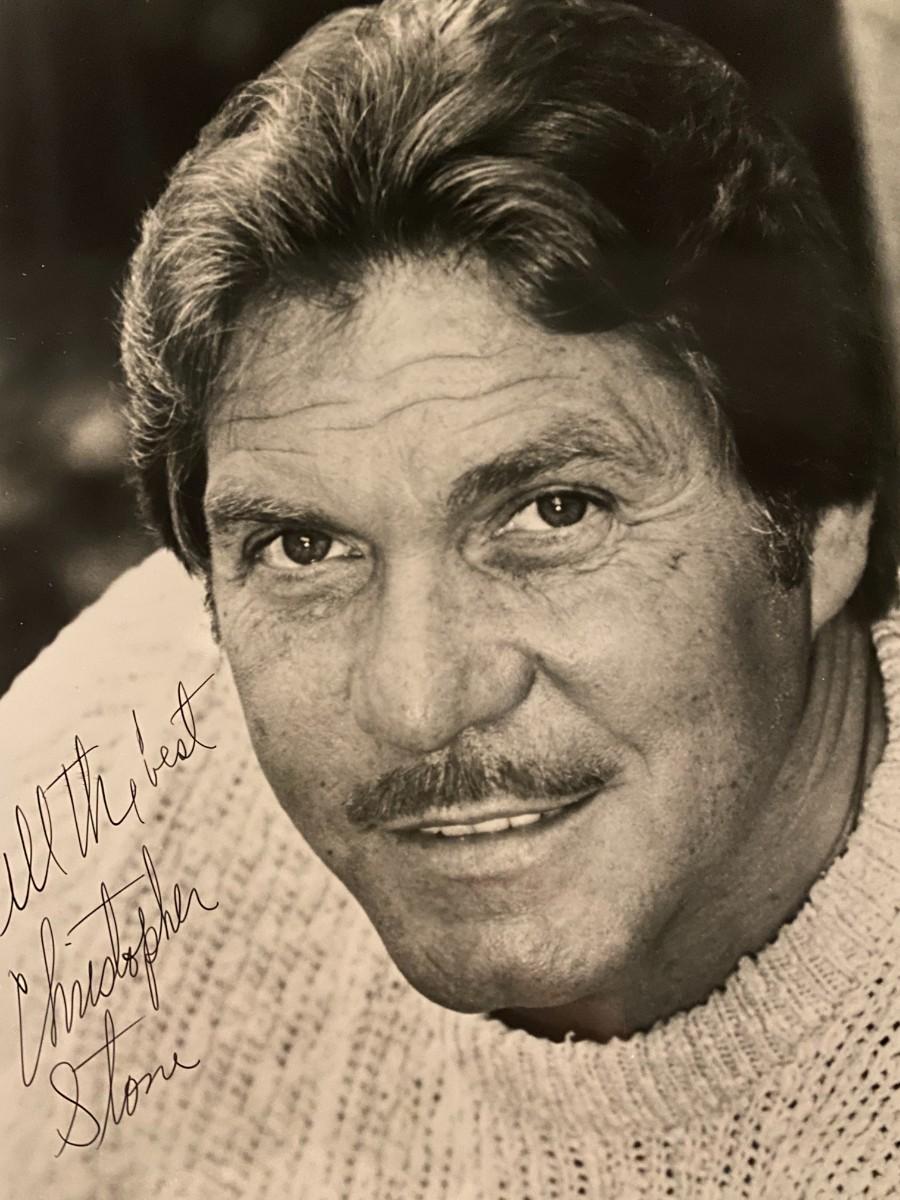 Christopher Stone signed photo | EstateSales.org