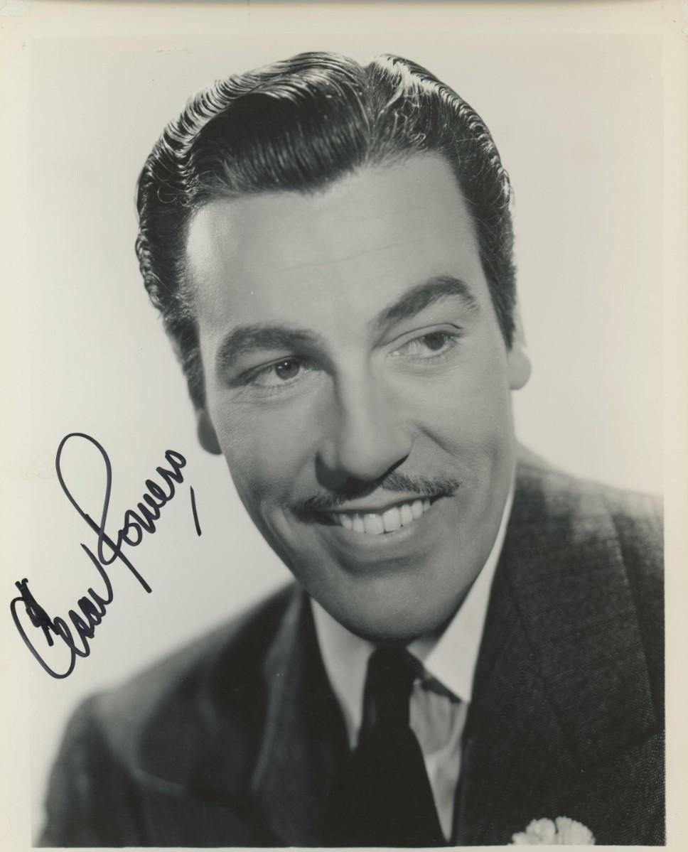 Cesar Romero signed photo | EstateSales.org