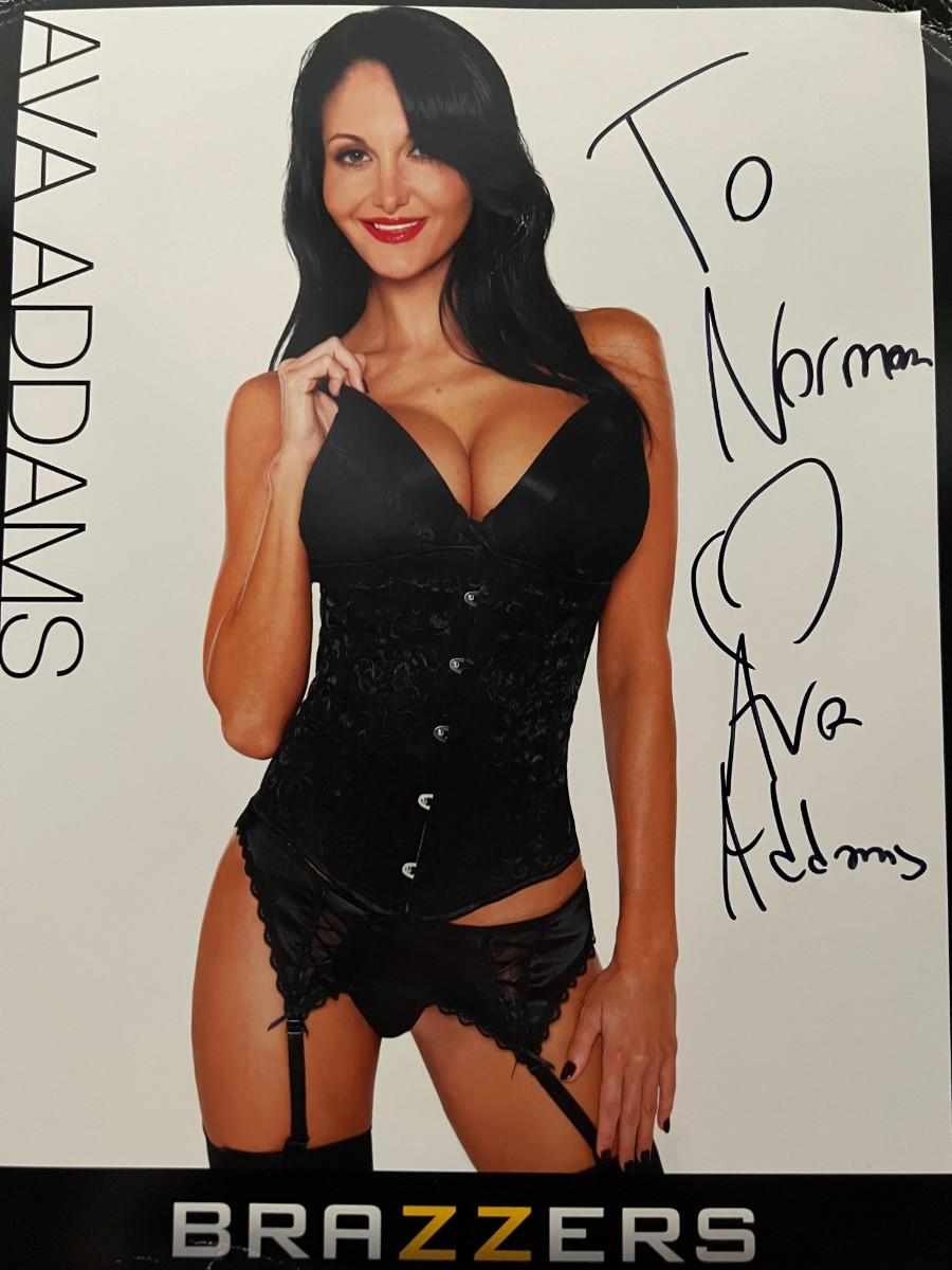 Ava Adams signed photo EstateSales