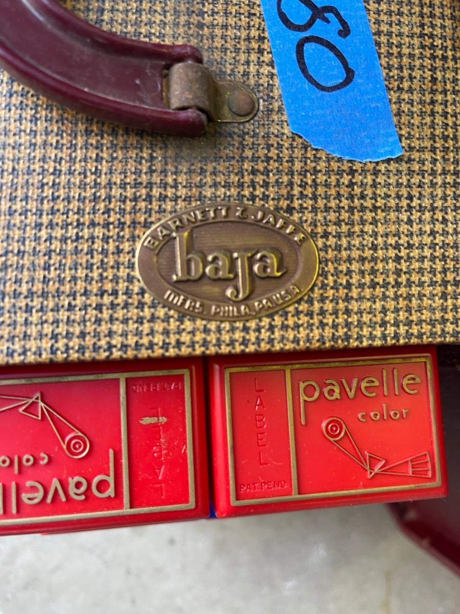 Lot 80 Portable Slide Chest by & Jaffe, PHILA, PA