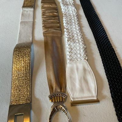 Four belts.  Small