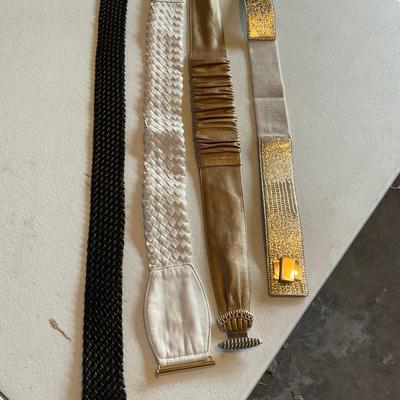 Four belts.  Small