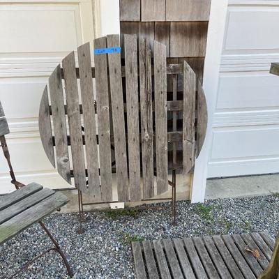 Lot 98 - Fun Outdoor Shower and Bistro Patio Set