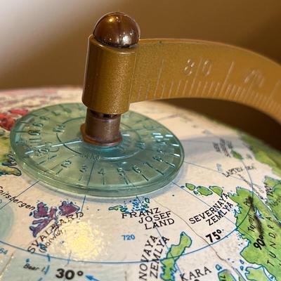 VERY NICE COLORFUL WORLD GLOBE