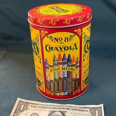 CRAYOLA TIN REPLICA OF 1903 DESIGN