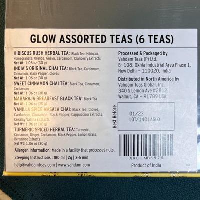 FAB BULK TEA ASSORTMENT FROM INDIA â€œVAHDAMâ€