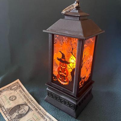 HALLOWEEN LANTERN LIGHTS UP NEW IN BOX