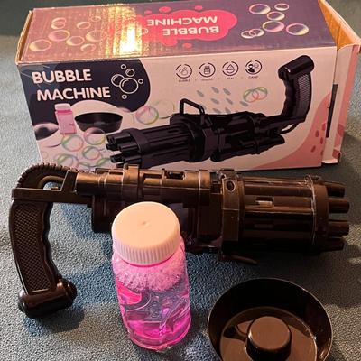 CRAZY BUBBLE BLOWING GUN