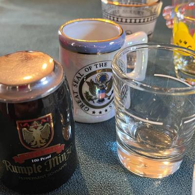 SHOT GLASS COLLECTION 17 PC.
