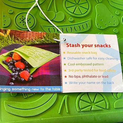 REUSABLE SNACK BAG 