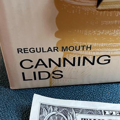 CANNING JAR LIDS REGULAR MOUTH 168 QTY.