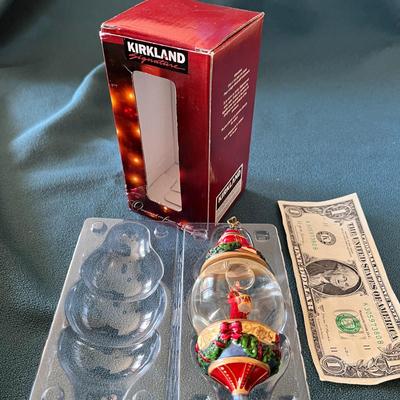 WATER GLOBE DRUMMER BOY ORNAMENT by KIRKLAND