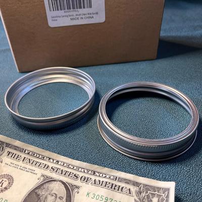 CANNING JAR BANDS WIDE MOUTH 24 COUNT
