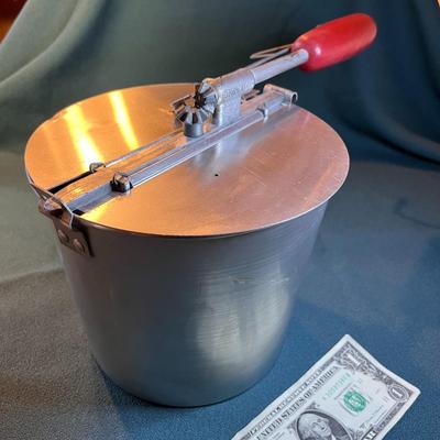 ANTIQUE POPCORN POPPER â€œBRINKMAN POP ALLâ€