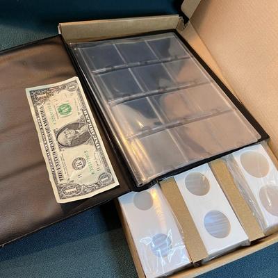 COIN COLLECTION DISPLAY BOOK N.I.B.