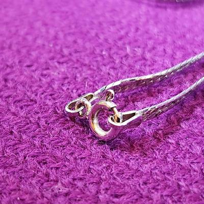 Sterling Woven 24-Inch Necklace