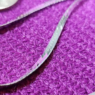 Sterling Woven 24-Inch Necklace