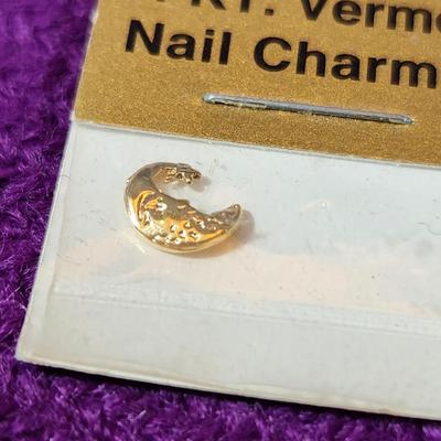 Pair of 14K Gold Nail Charms