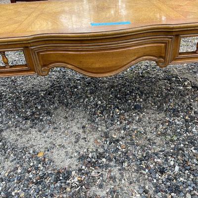 Lot 107 - Rustic French Provincial Coffee Table