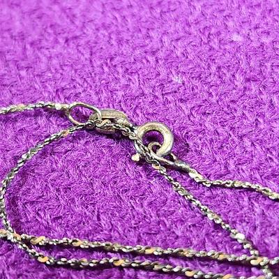 Sterling Silver Rough Woven 28-Inch Necklace