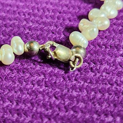 Amethyst & Fresh Water Pearl Necklace
