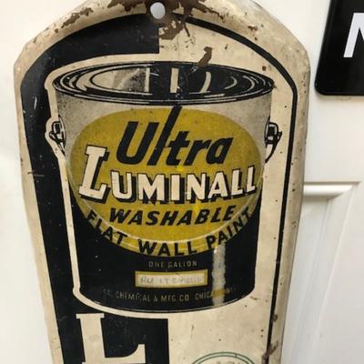 Vintage Paint Promotional metal sign