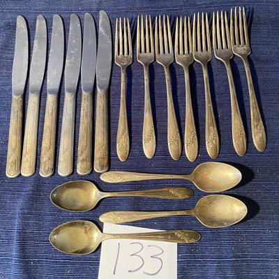 17pc Jefferson Co. Hospital Tableware