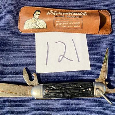 Vintage Forest Master 1960s Knife