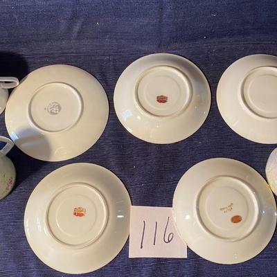 Beautiful Cups and Saucers