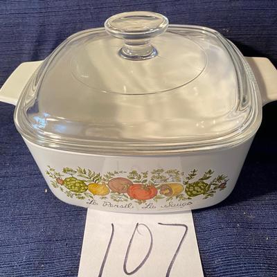 Spice of Life Corning ware 1.5 Liter w/lid