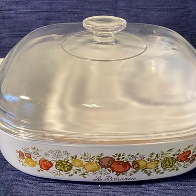 Corning Ware 10â€x10â€x2â€ w/lid