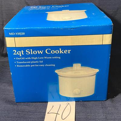 2 Qt Slow Cooker